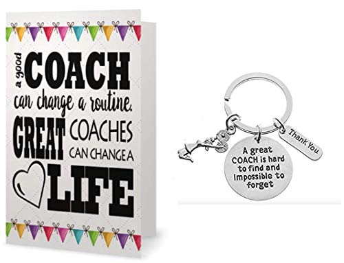Cheer Coach Gift Set - Keychain Cheerleading Coach Keychain, Cheer Coach Jewelry