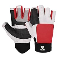 Sailing Gloves Sticky Palm Gripy Glove Yachting Kayak Dinghy Fishing Short Finger Black White S - View #8