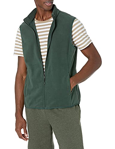 Image of Amazon Essentials Men's Full-Zip Polar Fleece Insulated Vest (Available in Big & Tall)