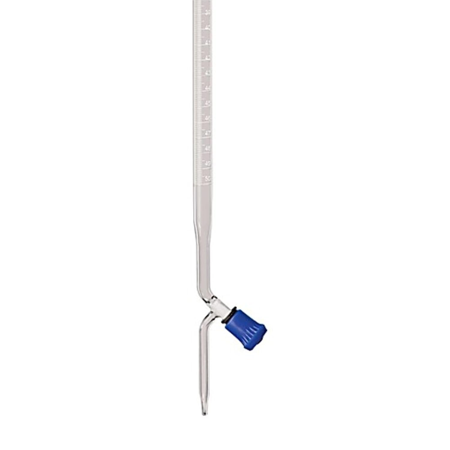 Borosil® Class A Burettes (Burets) with Ultimate Control Boroflo PTFE Screw Thread Keys, Batch Certificate, ASTM, 10mL, 5/CS