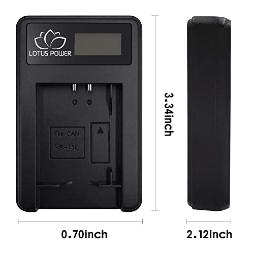Batería NB-13L 1250mAh y Cargador para Canon G7X. - Fernando Cortés