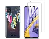 Coque compatible avec Samsung Galaxy A51. Merci svp de vérifier votre modèle et sélectionnez le bon exact avant l'achat
