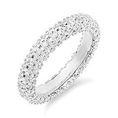Womens Style A-Rhodium Plated