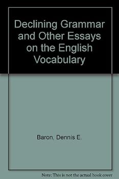 Paperback Declining Grammar and Other Essays on the English Vocabulary Book