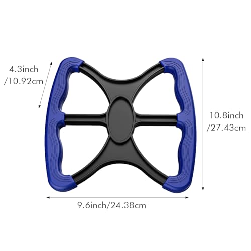 QKDS Liberty Lift Standing Aid for Elderly, Lift Assists Standing Aid-Handicap Bar with No-Slip Grip Handles, Portable Lift Aid for Handicapped, Seniors, Obese and Disabled(Blue) - Image 3