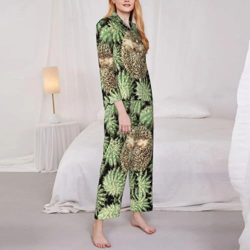 Pyjama hérisson et cactus EdWal pour des nuits d'hiver cocooning