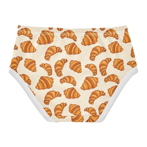 Girls' Underwear Croissant Bread Cotton Stretch Comfort Toddler Panties2