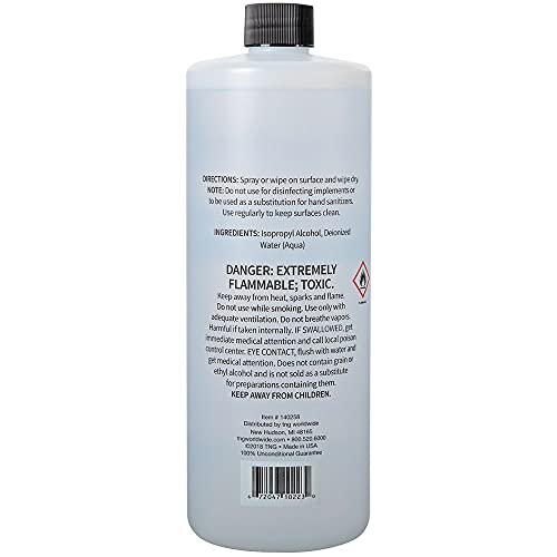 ForPro Professional Collection 99% Isopropyl Alcohol (IPA), Pure & Unadulterated Concentrated Alcohol, 32 Fl Oz (960ml) - Image 3