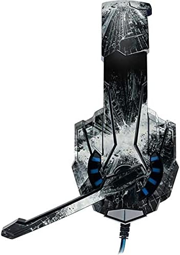 Skinit Decal Skin Compatible with BENGOO G9000 Gaming Headset - Officially Licensed Warner Bros Batman Dark Knight Rises Design