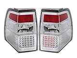 Anzo USA 311109 Ford Expedition All Chrome LED Tail Light Assembly - (Sold in Pairs)