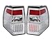 Anzo USA 311109 Ford Expedition All Chrome LED Tail Light Assembly - (Sold in Pairs)