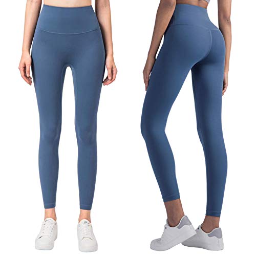 ZusFut Leggins Mujer Alta Cintura Naked Feeling Mallas de Deporte de Mujer Gran Elástico sin Costura Mallas Deporte Mujer Cover