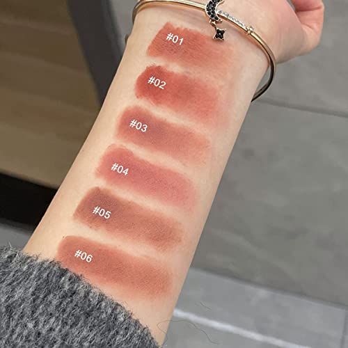 Fionel 3Pcs Keychain Bear Lipsticks, 2 In 1 Key Chain Bear Lipstick Mist Matte Velvet Lipstick Waterproof Long Lasting Lip Gloss Cute Bear Beauty Makeup(#01+#02+#03) #TOP2