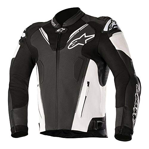 Image of Alpinestars Atem v3 Leather Motorcycle Jacket. Motorbike Jacket., black