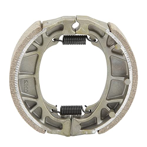 Fafeicy Zapata de Freno de Tambor Trasero de 105 Mm, Material de Alta Fricción, Rendimiento de Frenado Estable para Scooter y Mini Bicicleta GY6