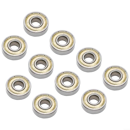 608ZZ ABEC11 Roulements en acier inoxydable pour roues de scooter et de skateboard, avec protection anti-poussière double face et résistance à la déformation de charge lourde (10)