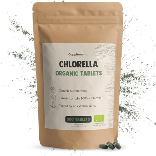 Cupplement 300 Chlorella Tabletten Biologisch