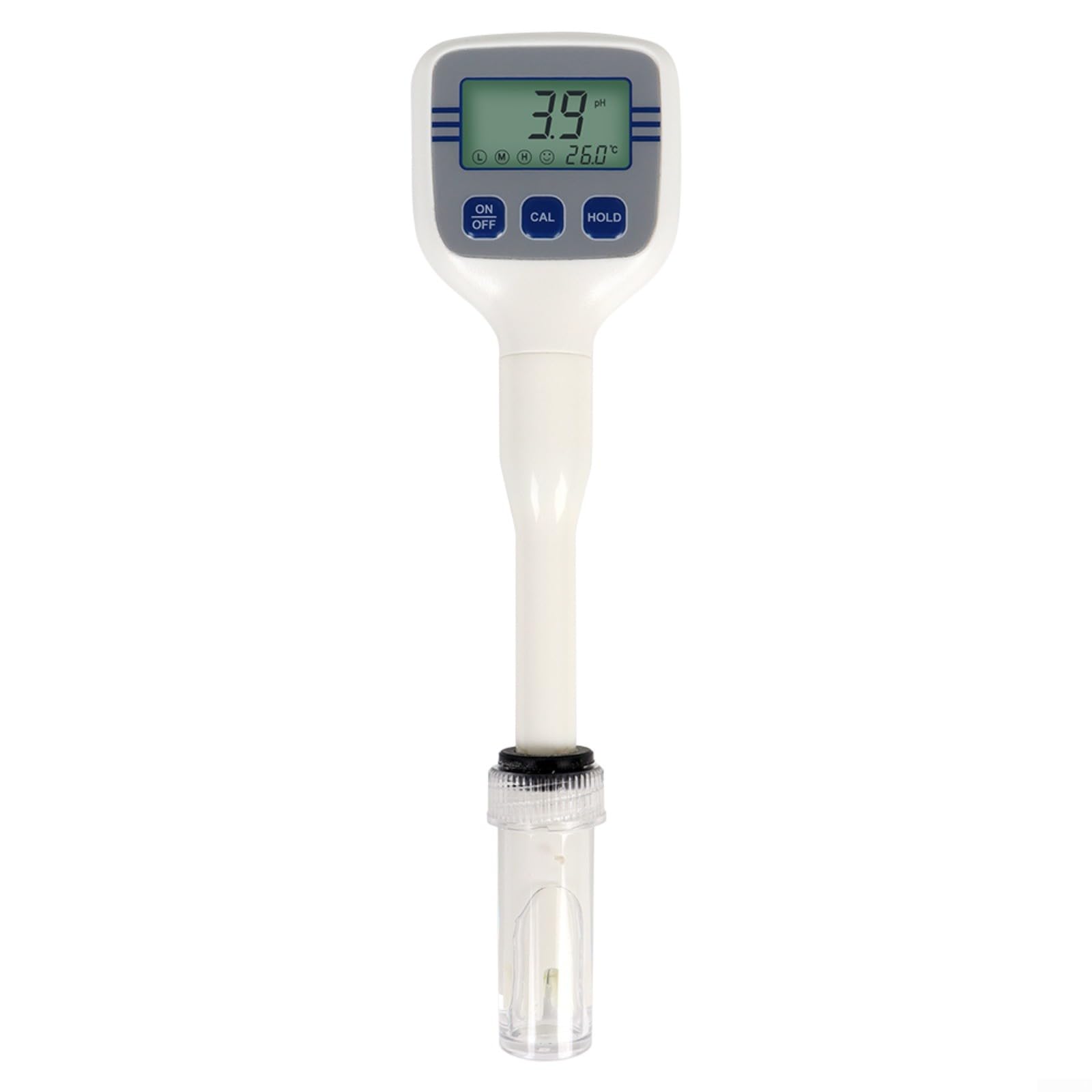 Przenośny analizator jakości wody 3 w 1, miernik temperatury pH ORP z dużym ekranem LCD, automatyczna kalibracja, pyłoszczelne laboratorium IP54, testowanie żywności, na basen