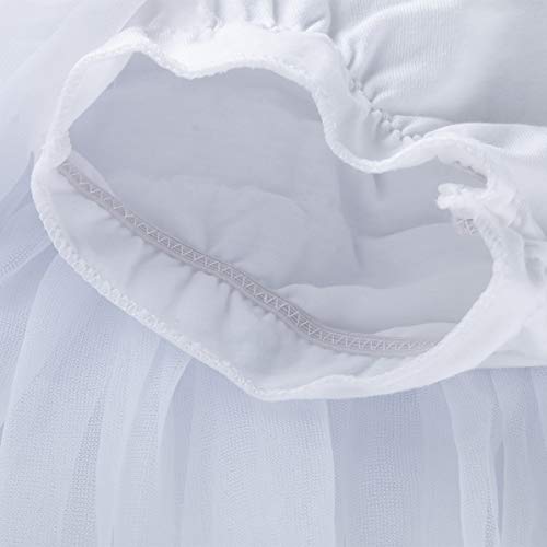 Baby Girls Tutu Skirt, Infant Tulle Tutus, Newborn Soft Skirts For Toddlers White #TOP4