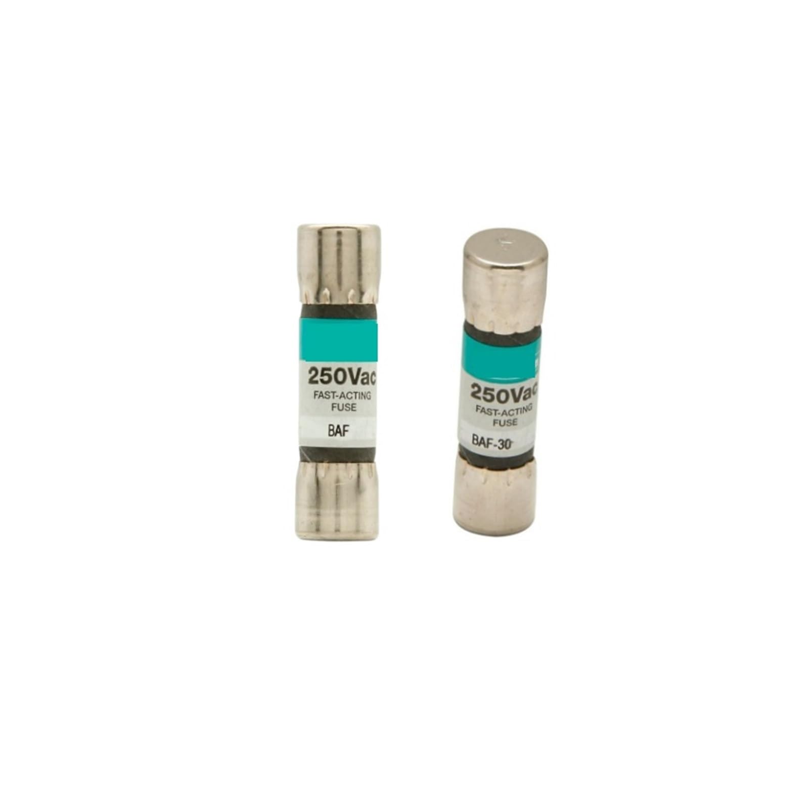 Fusible BAF 250V cartouche cylindrique 10x38mm pour tableau électrique