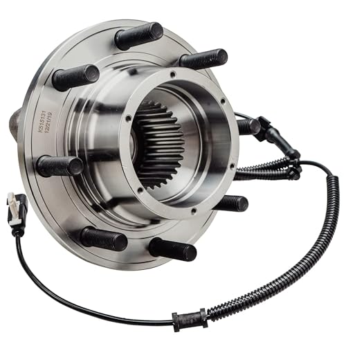 Detroit Axle - 2 DRW Front Wheel Bearing & Hubs for 4WD 11-16 Ford F-250 F-350 Super Duty, Wheel Bearing Hub Assembly Set 2011 2012 2013 2014 2015 2016 Replacement Hub Assemblies Bearings