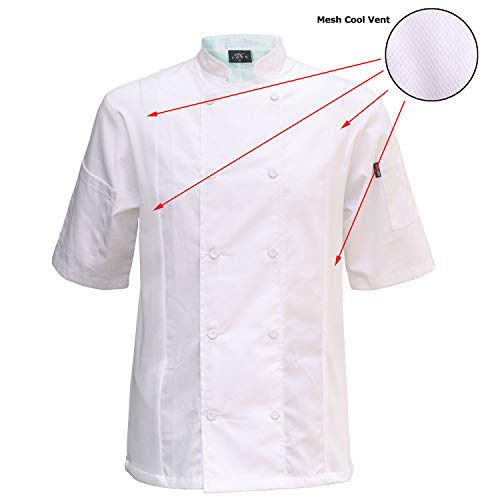 Image of Chef Code Cool Breeze Side Vent Chef Coat
