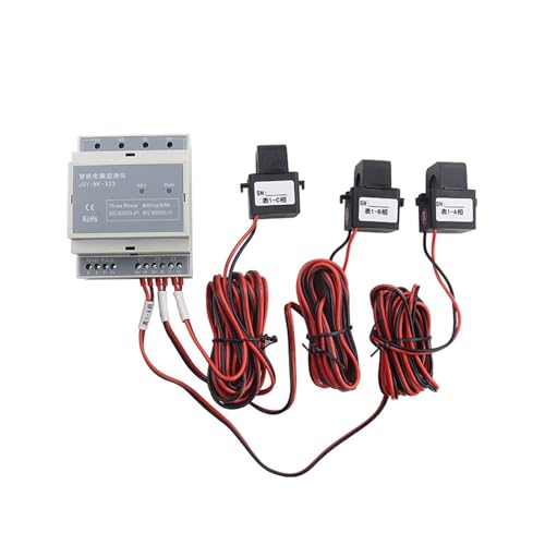 �O���d�͌v �X�}�[�g�d�͌v 10/16mm �����R�A�ϗ��킪�t���Ă���O���d�C�G�l���M�[ Din ���[�� ���[�^�[�d��(10mmCT Power meter)