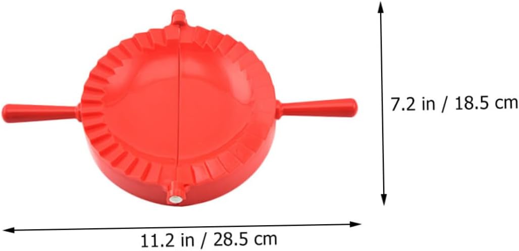 Cabilock Ssorted Dumpling Making Tools 4pcs Molds Pp Material Sealing Cutters for Family Dumpling Making