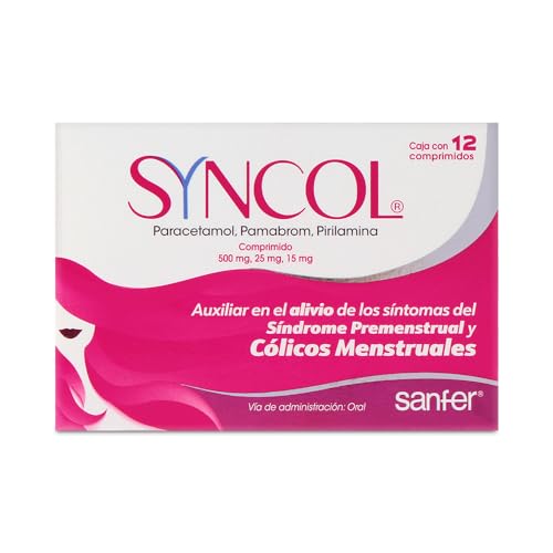 Syncol Comprimidos, 12 Piezas