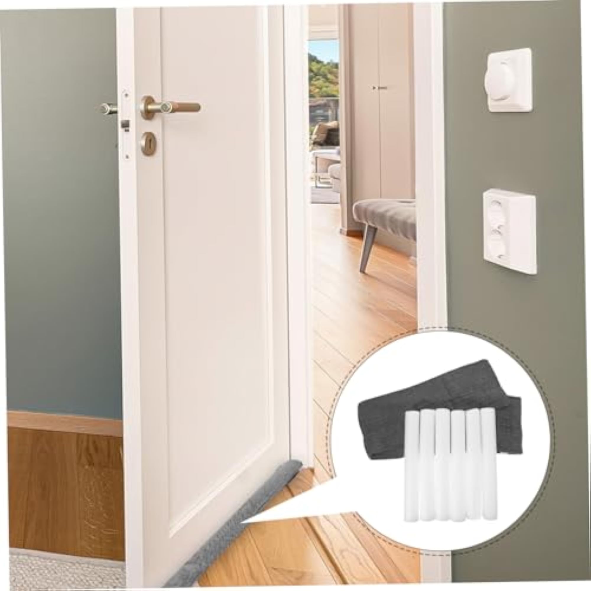 Outdoor Door Stopper Breeze Draft Stopper