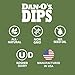 Dan-O’s Dips Variety Pack (8 Pack) – Ranch, Mexi-Ranch, French Onion & Dill Dip Mixes – All-Natural Seasoning Packets – Just Add Sour Cream or Greek Yogurt – No Artificial Ingredients