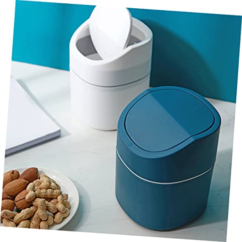 Cabilock Bote de Basura de Escritorio Mini con Tapa Abatible miniatura 7