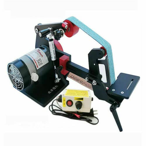 Industrial Belt Sander DIY Desktop Knife Sharpener Fixed Angle Polisher