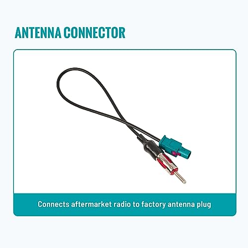 NuIth Stereo Wiring Harness with Antenna Adapter for Select 2007-2015 Dodge/2008-2016 Jeep/2004-2014 Chrysler Upgrade Factory to Aftermarket Radio by NuIth - Used condition - Image 5