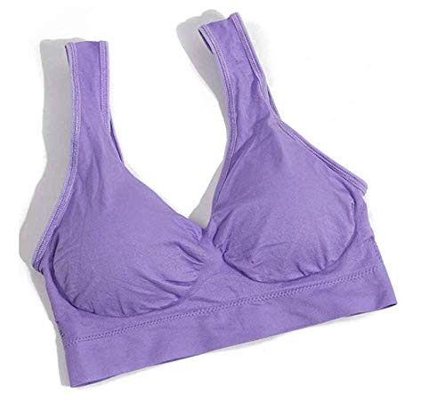 Sujetador deportivo con almohadillas extraíbles y elevación extra en pack de 3 4