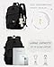 Caoroky knight College School Bag for Men Women Laptop Backpack 15.6 Inch Anti Theft Travel Daypack Large Elementary Middle High Bookbags for Teens Girls Boys Students-Medium，black