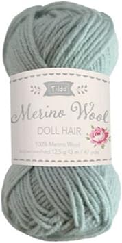 Tilda Doll Yarn for Hair Sage