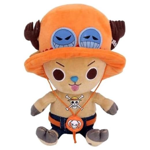 Sakami Merchandise Ett stycke plysch figur hänge tony chopper ess cosplay 13 cm