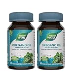 Nature’s Way Oregano Oil – Immune Support Supplement* - 75-85% Carvacrol – Gluten Free – 60 Vegan Capsules (2 Pack)