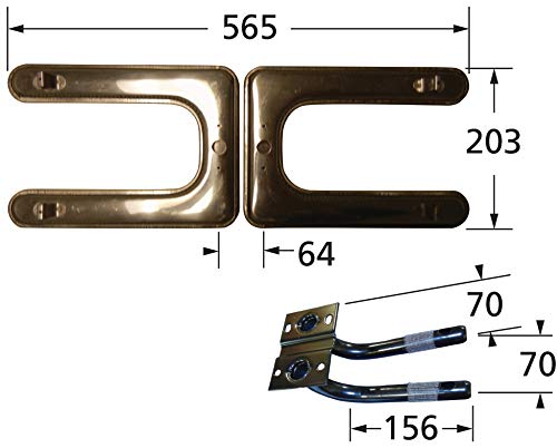 Music City Metals MCM-18202-78202 Bruciatore di