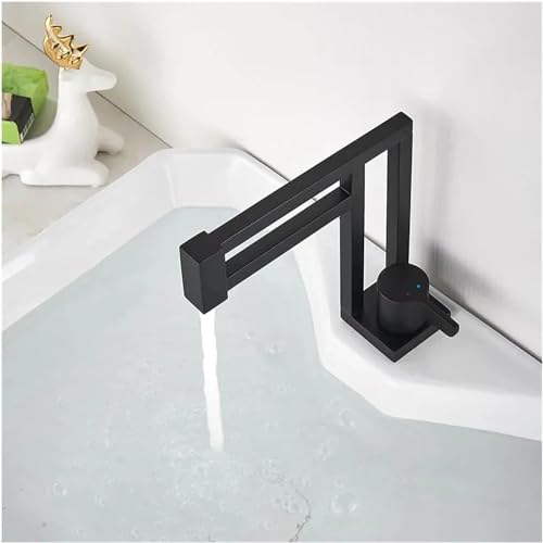 Grúa de tocador moderna de oro cepillado elegante y duradera 6