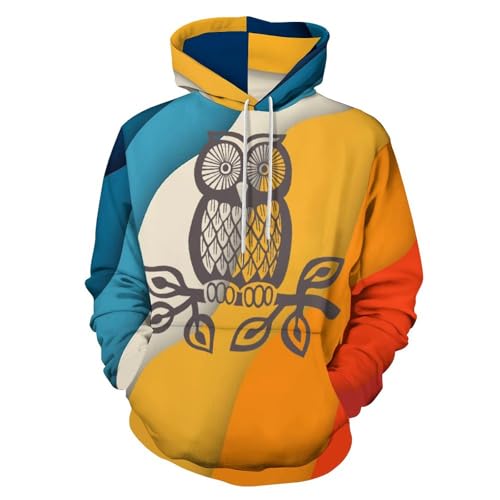 Qevmezes Owl OVO Drake Logo Pullover Hoodie With Pocket Lightweight Hoodies Long Sleeve Sweatshirt For Men Women