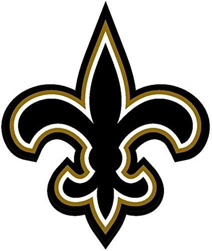 MFX Design Fleur De Lis Sticker Decal Laptop Sticker Decal Helmet Sticker Decal Toolbox Sticker Decal Hard Hat Sticker Decal Vinyl - Made in USA 4 in. x 3 in.