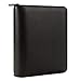 FranklinCovey - FC Basics Binder - Simulated Leather Zipper Binder (Compact, Black)