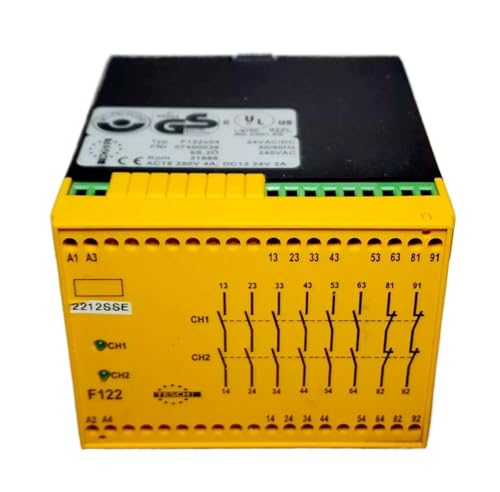 Relais de sécurité F122x04 24 V évite les pannes machines 07400036