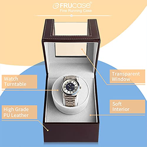 Frucase Watch Winder For Automatic Watches Watch Box Automatic Winder Japanese Motor With Battery Option #TOP3