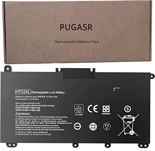 PUGASR HT03XL L11119-855 Laptop Battery Compatible...