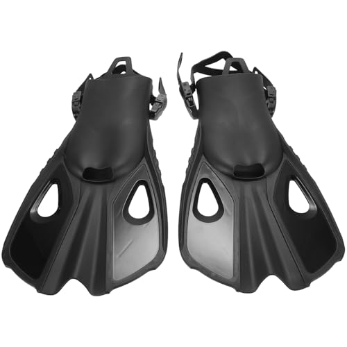 Aileron de natation adulte anti crampe en caoutchouc souple pour voyage et plongée