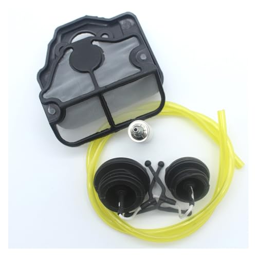 Filtre à air pour tronçonneuse 136 142 évitant fuite bouchon mazout gaz