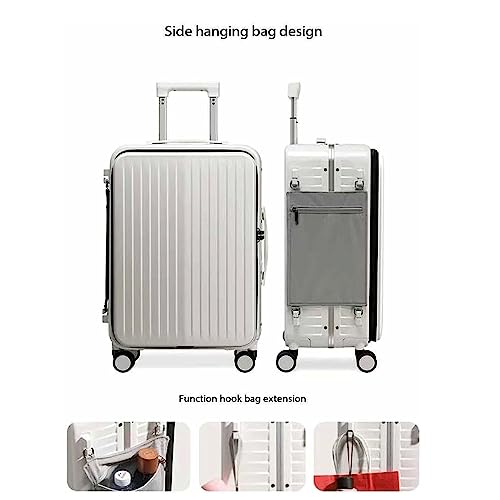 Wheeled Suitcase, Large Capacity Carry-on Luggage, Detachable Side Bag Design Suitcase, Code Lock4